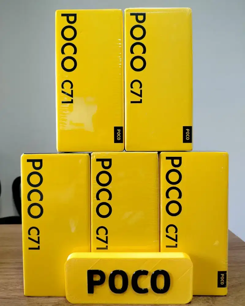 Poco C71 4/128 Garansi resmi 15 bulan New