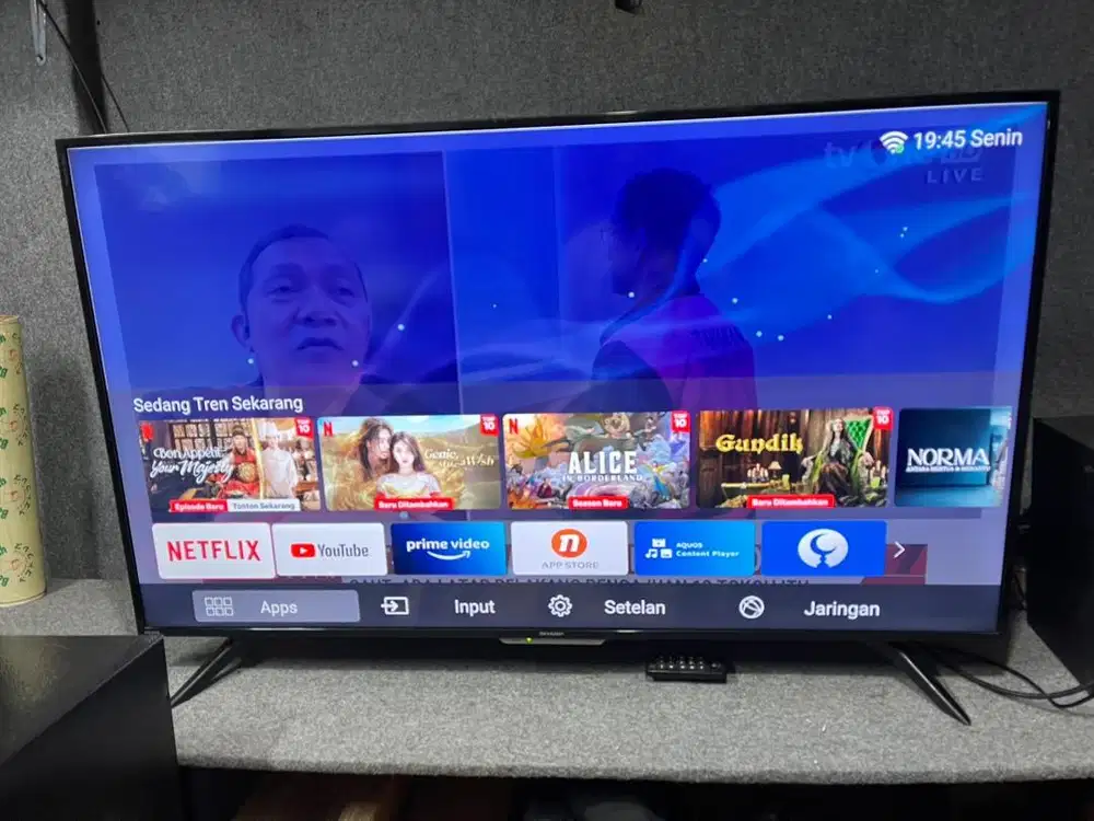 Sharp 50” easy smart digital