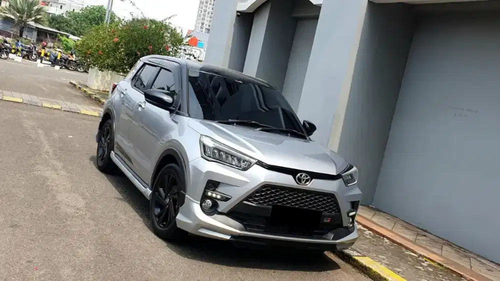 Toyota Raize 1.0 GR Sport Turbo AT Non TSS Silver NIK 2023