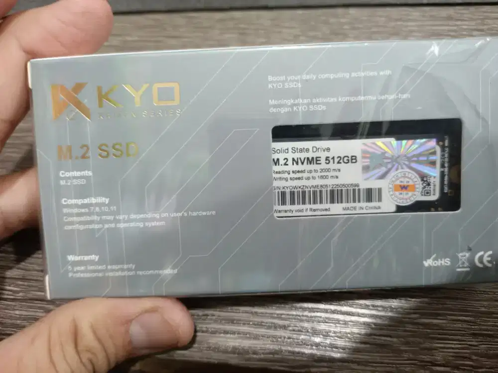 SSD M2 NVME 512 GB