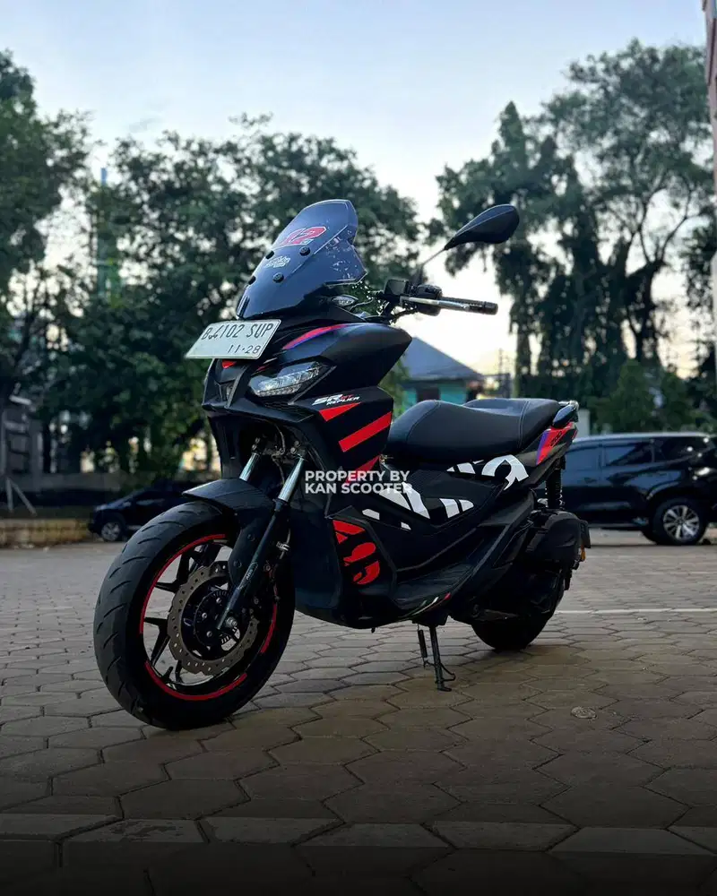 JUAL MURAH APRILIA SR GT 200 2023 MULUS