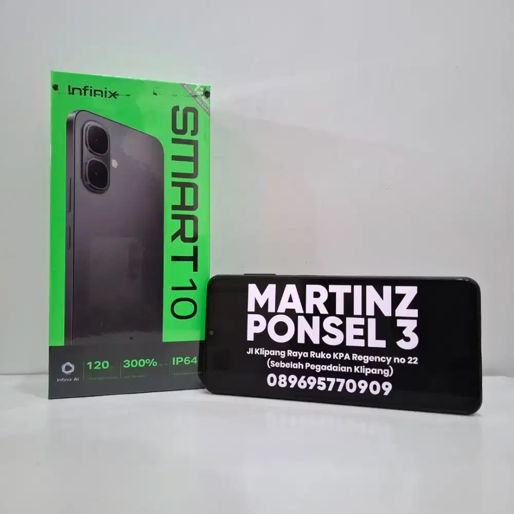 Infinix Smart 10 4/128 Garansi resmi 1 Tahun