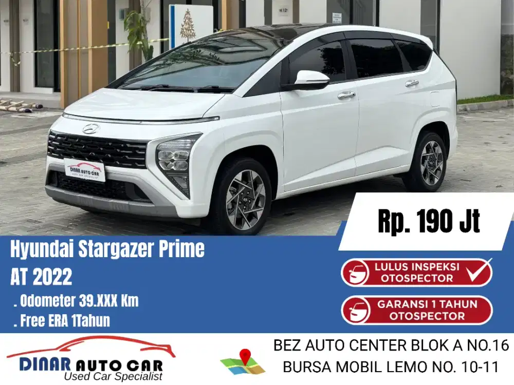 Hyundai Stargazer 1.5 Prime Captain Seat 2022