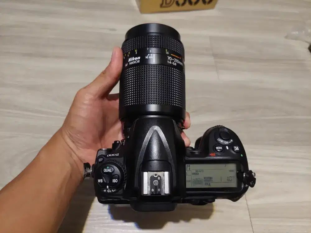 Kamera Nikon Dslr D300 Paketan Photo Sport
