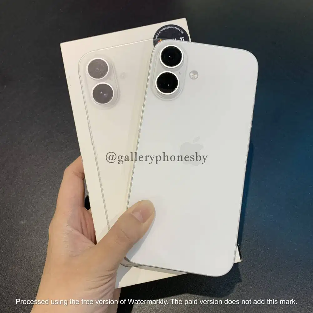 SECOND IPHONE 16 128 WHOTE GARANSI IBOX MASIH AKTIF