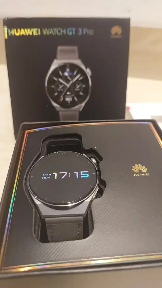 Huawei Watch GT 3 Pro 46mm SUPER MULUS TERAWAT LIKE NEW 99%