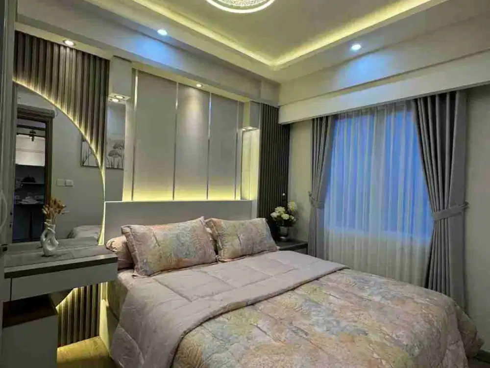 sewa murah apartemen Podomoro Golf View, tower Baru ( Ekki ), Free IPL