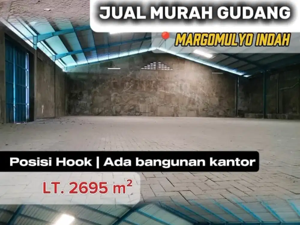 Gudang Bagus HGB di Margomulyo Indah Lokasi Strategis