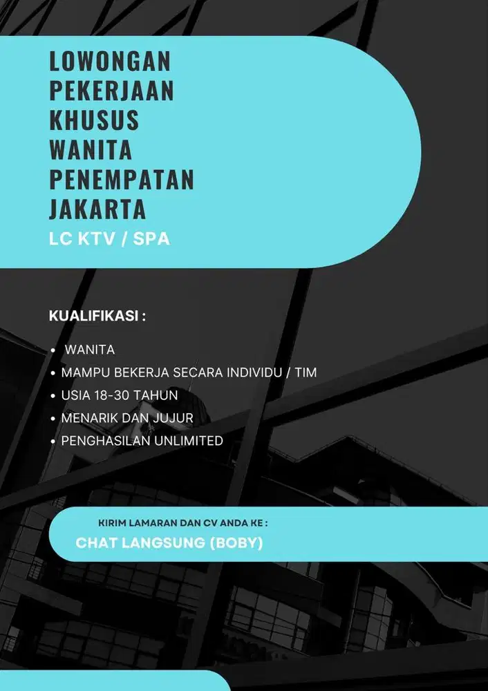 Lowongan kerja khusus wanita