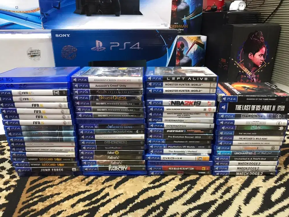 Kaset PS4 (harga baca deskripsi)