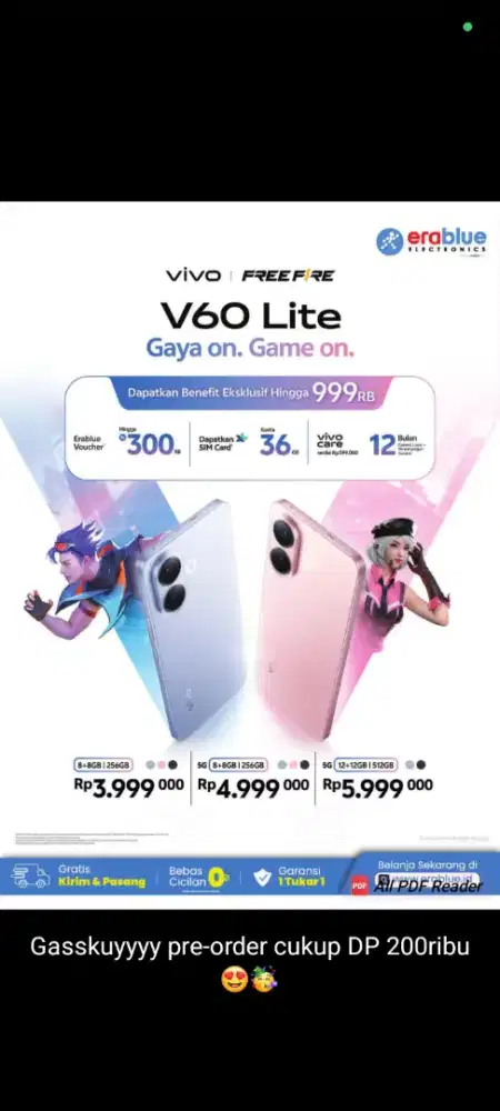 Vivo V60 Lite 12 512