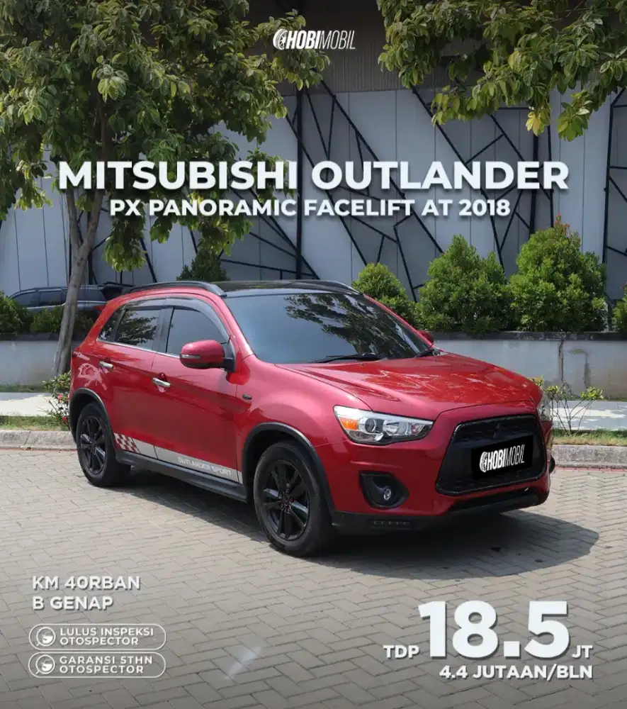 Outlander PX Panoramic Facelift 2.0 AT Thn 2018