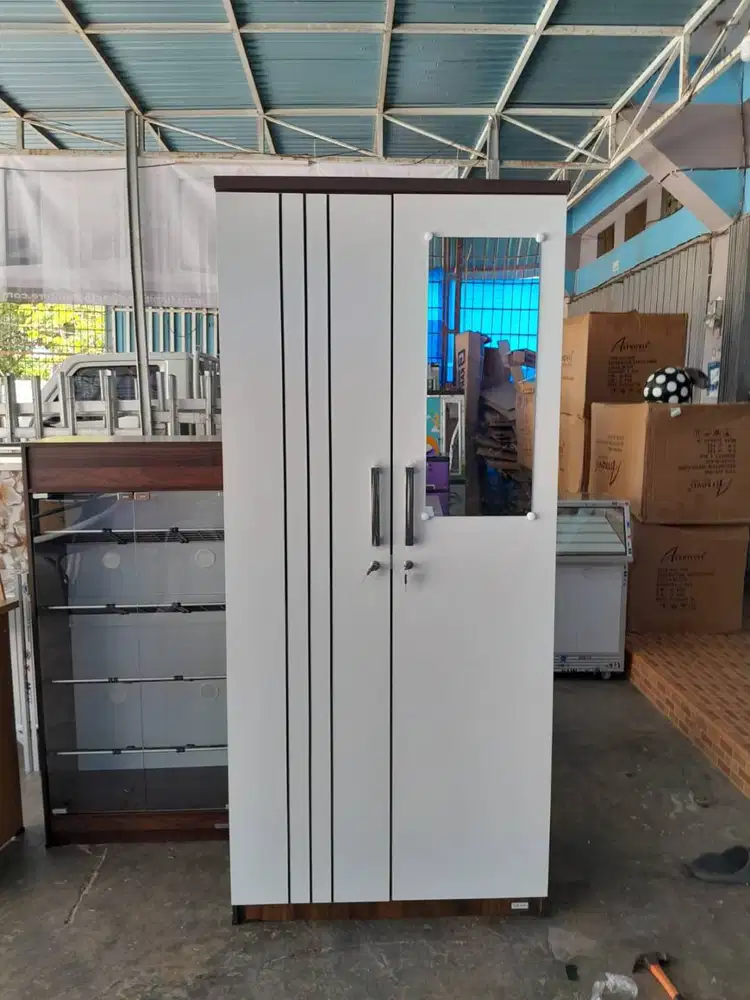 PROMO SALE LEMARI PAKAIAN 2 PINTU TERMURAH SALE