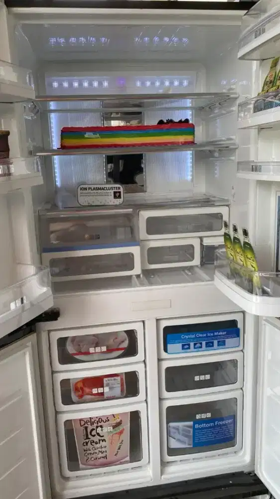 KULKAS  SHARP NEW DISC SAMPAI 65% Tipe SJ - IG963PG - BK