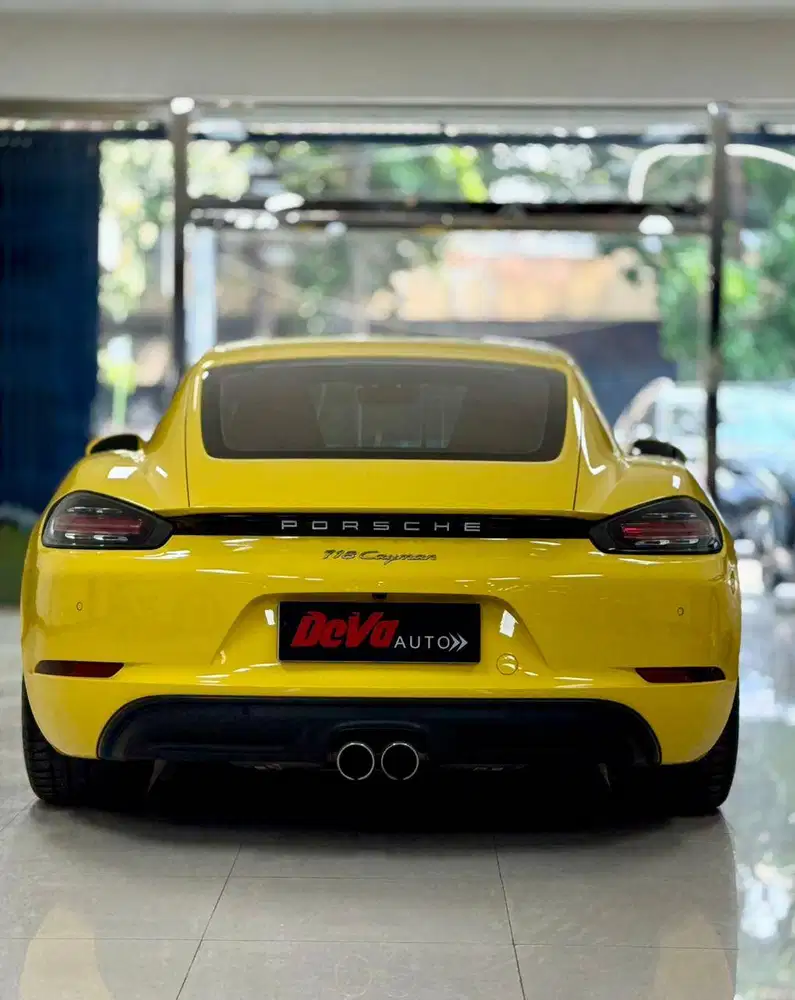 2017 PORSCHE CAYMAN 718 2.0L