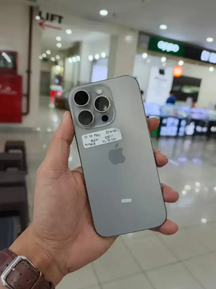 Iphone 16 pro 256 GB ibox Garansi on