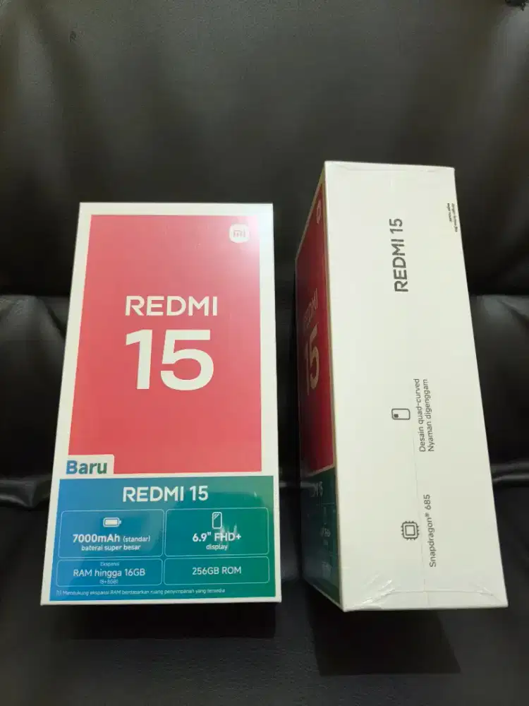 Xiaomi Redmi 15 Ram 8/256 Baru Garansi Resmi 15 Bulan