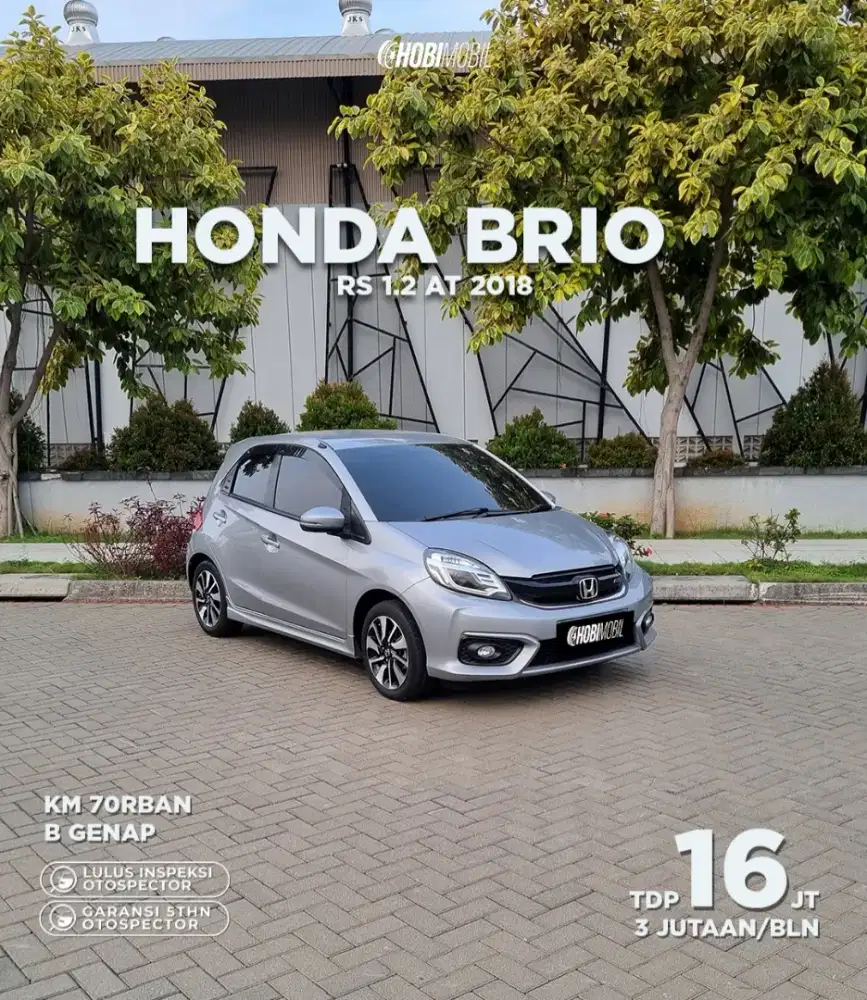 Honda Brio RS 1.2 AT Thn 2018