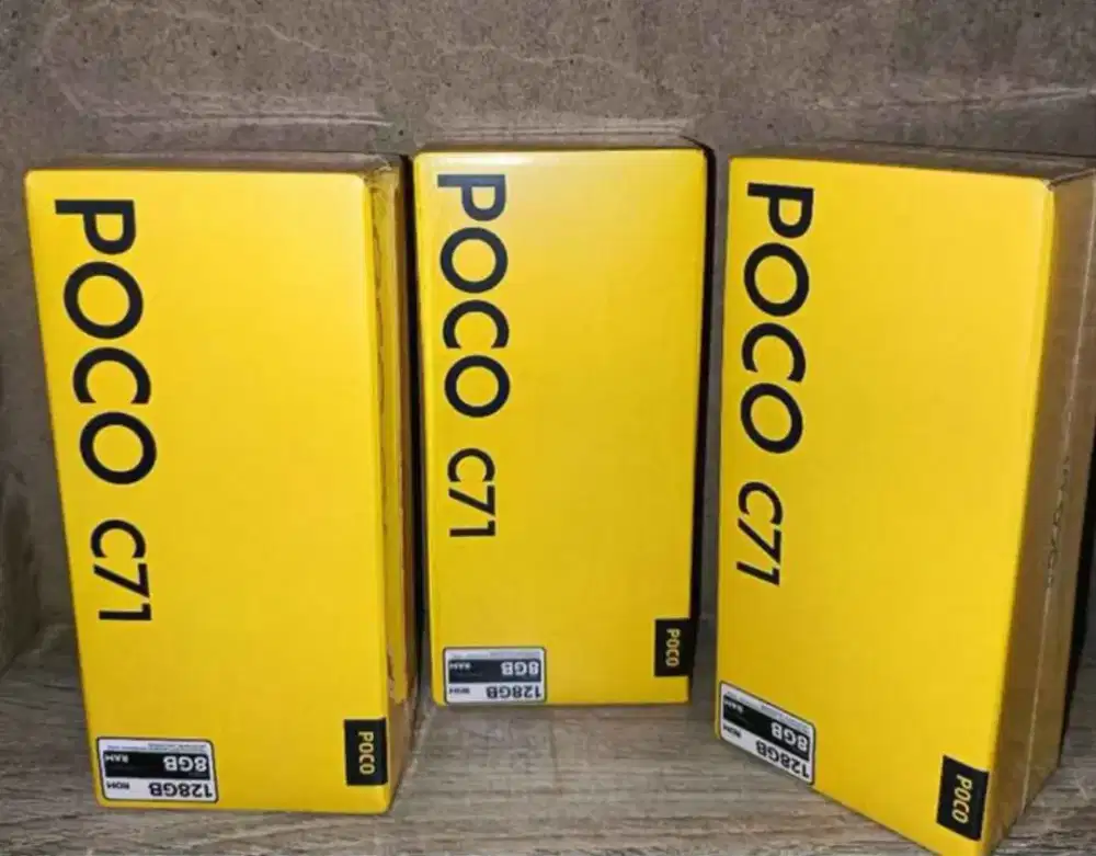 Xiaomi Poco C71 Ram 4/128 Baru Garansi Resmi 15 Bulan