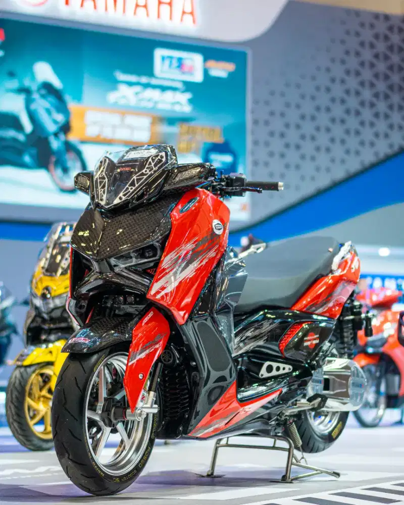 Xmax connected modif low km murah