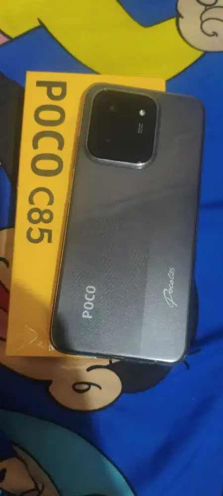 POCO C85 6/128 BLACK NEW