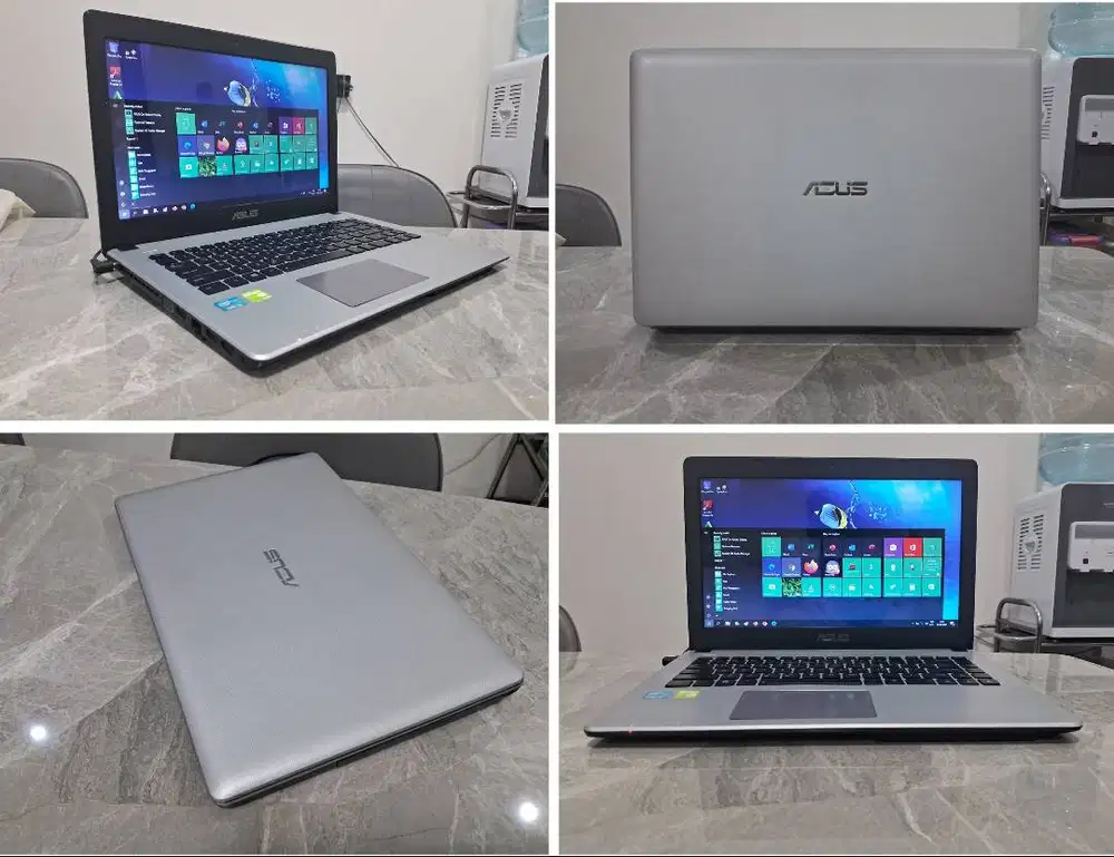 Laptop ASUS Ram 10GB VGA Dual Render Intel Core SSD +HDD ReadyUp GRNSI