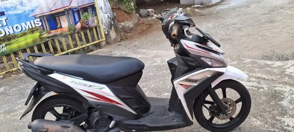 mio z 125 cc 2016 blue core motor bagus mesin normal cvt ok