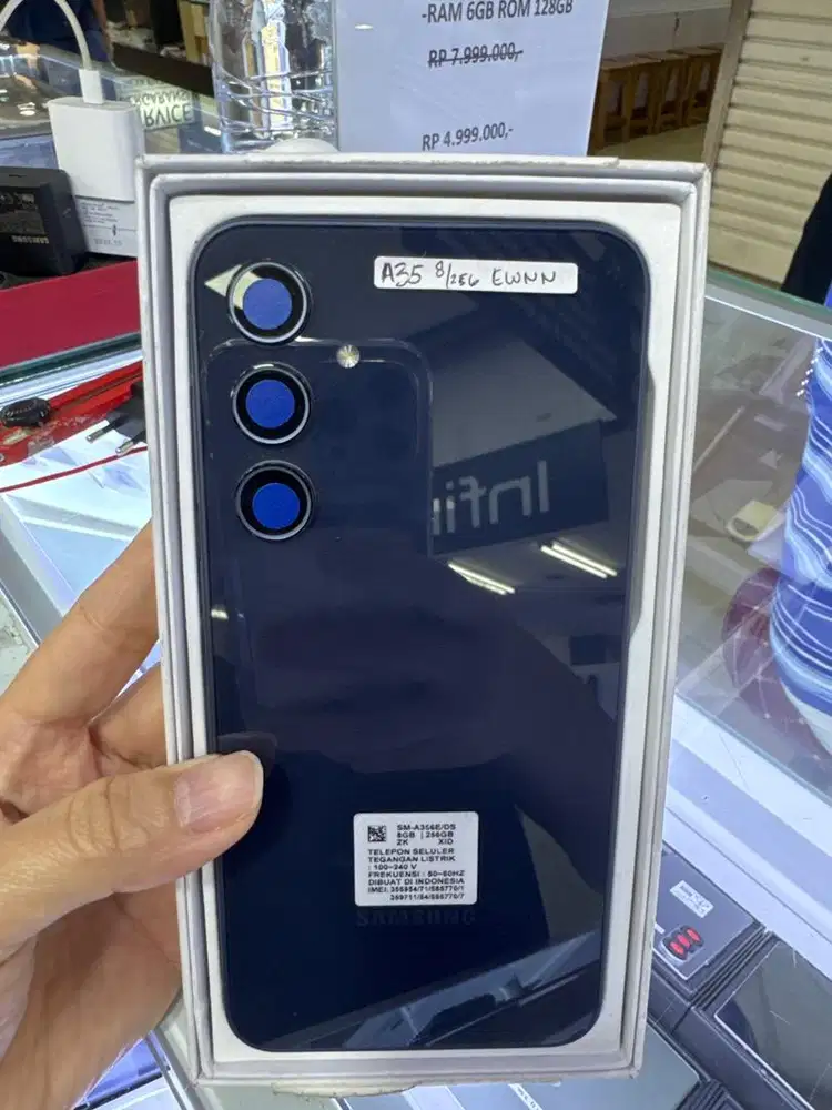 samsung a35 8/256gb bekas