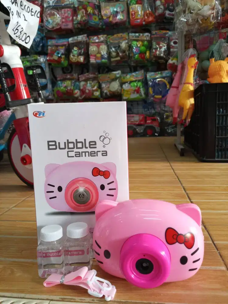 mainan anak bubble camera