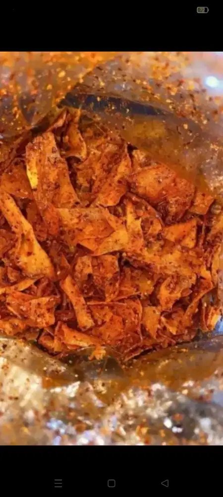 kripik singkong pedas