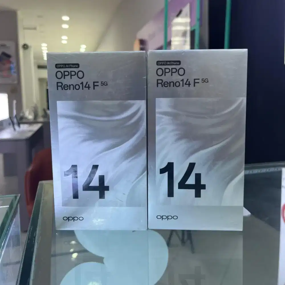OPPO RENO 14F 5G RAM 8/256 GB PASTI RESMI