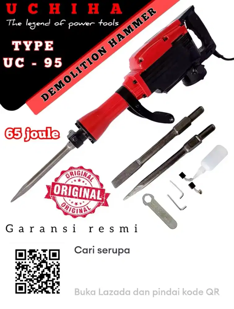 MESIN JACK HAMMER BOBOK ASPAL UCHIHA Type UC-95