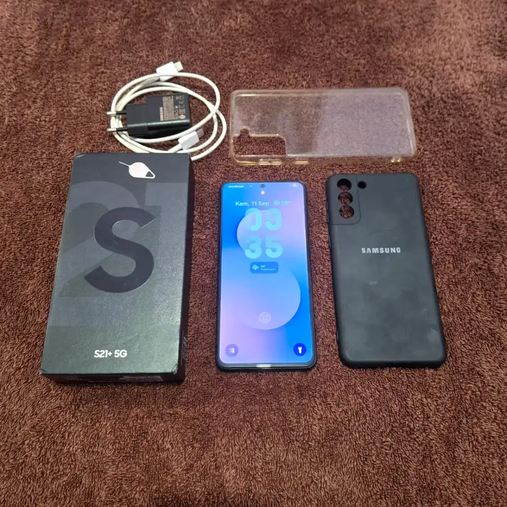 Samsung s21 plus 5G 8/256GB original samsung Indonesia fulset