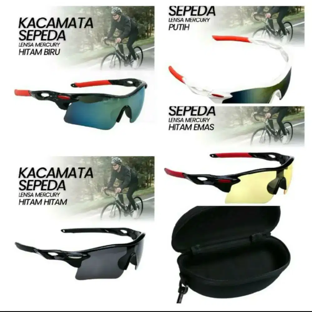 Kacamata Model 9181 Bonus Hardcase Eyewear Sunglasses