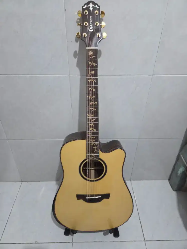 Jual Gitar Akustik Crafter VL D-28ce Pro Like New
