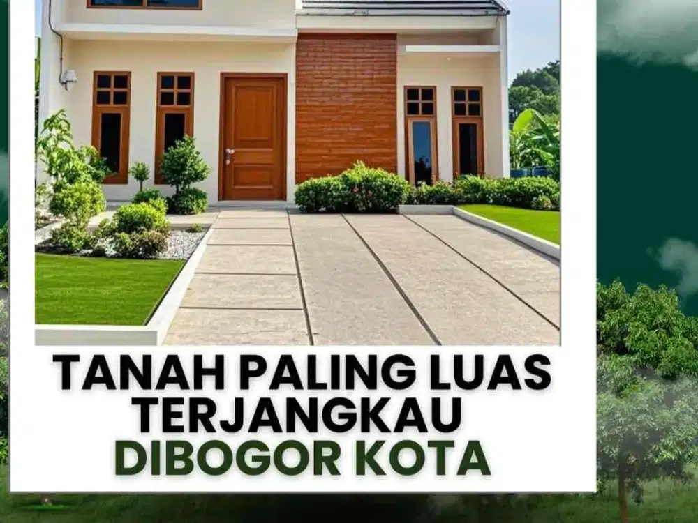 yakin Rumah Semurah Ini Di Bogor kota Mau Di Skip?
