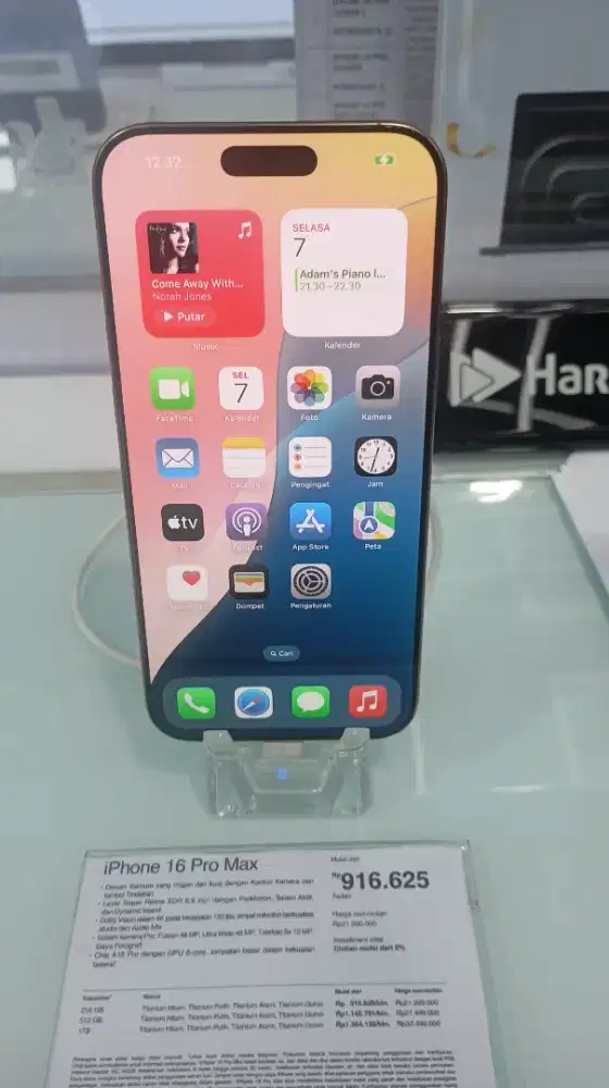 IPHONE 16 PROMAX 256 GARANSI RESMI BLIBLI