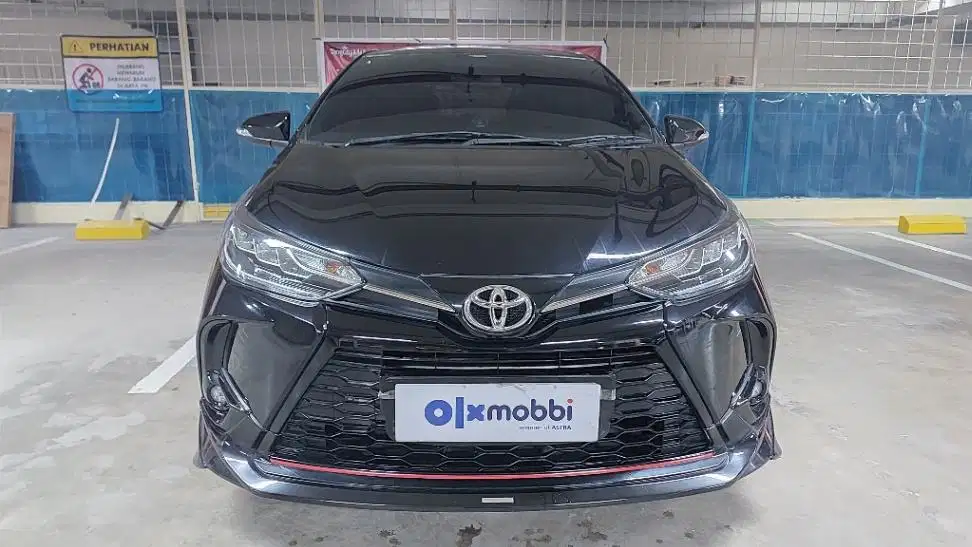 TDP 10JT Toyota Yaris 1.5 S Bensin-MT Hitam 2021