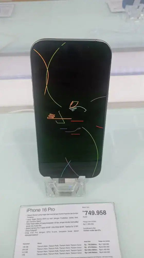IPHONE 16 PRO 256 GARANSI RESMI BLIBLI