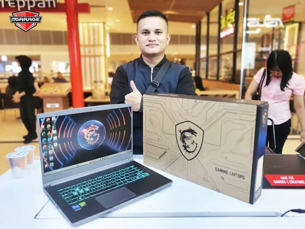 PROMO! MSI Thin 15 B13VE-2406ID Dengan Intel Core i7-13620H & RTX 4050