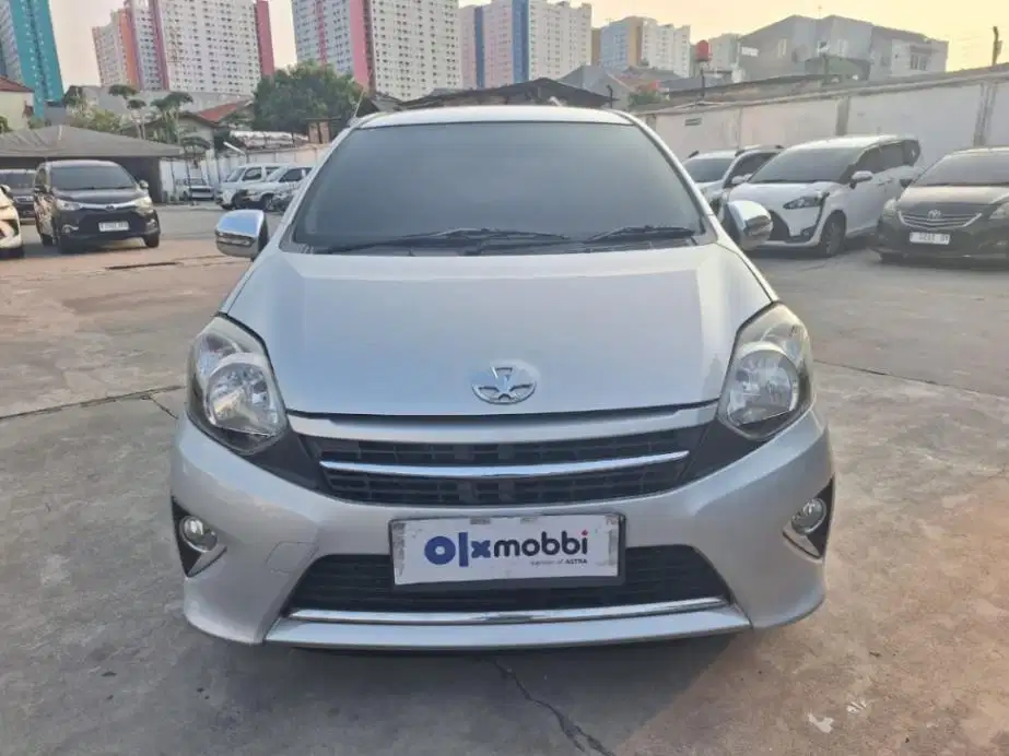 DP MURAH Toyota Agya 1.0 G Bensin-AT 2015 Silver CBFAB