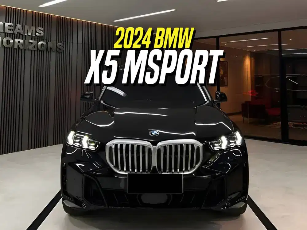BMW X5 xDrive40i M Sport G05 LCI 2024 New Model Black Hitam X 5 MSport