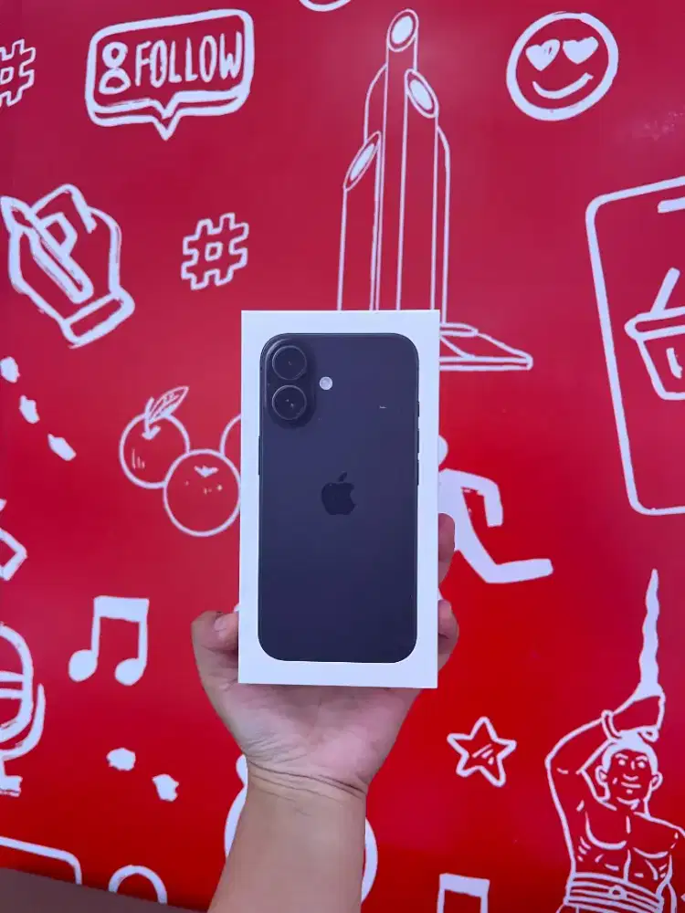 READY IPHONE 16 BLACK TITANIUM