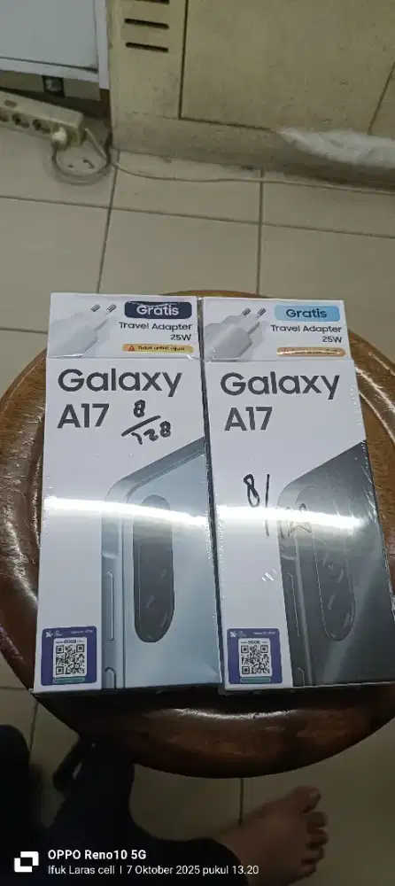 SAMSUNG A17 4G 8/128 NEW HARGA OK
