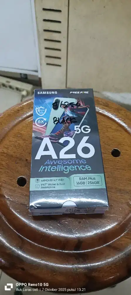 SALE SAMSUNG A26 5G 8/256 NEW GRS RESMI