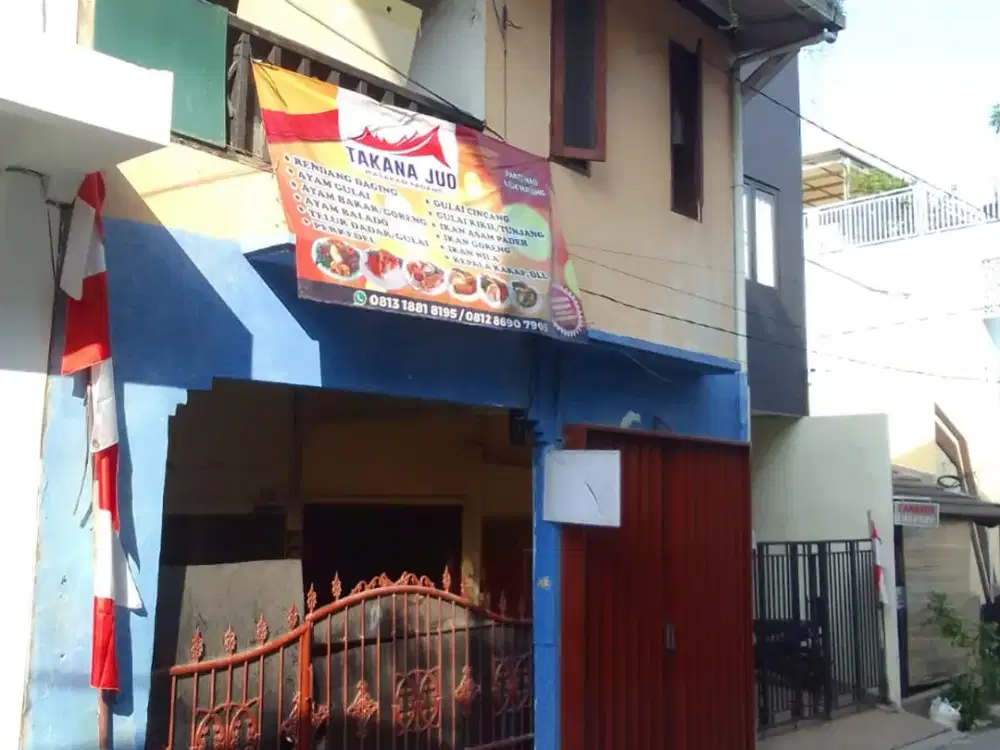 RUMAH MURAH 2 LANTAI PANCARON IJIN 5 LT BISA UNTUK RUMAH KOS