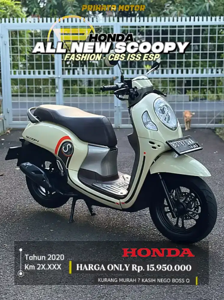 DP 1,8 Jutaan Honda All New Scoopy Fashion 2020
