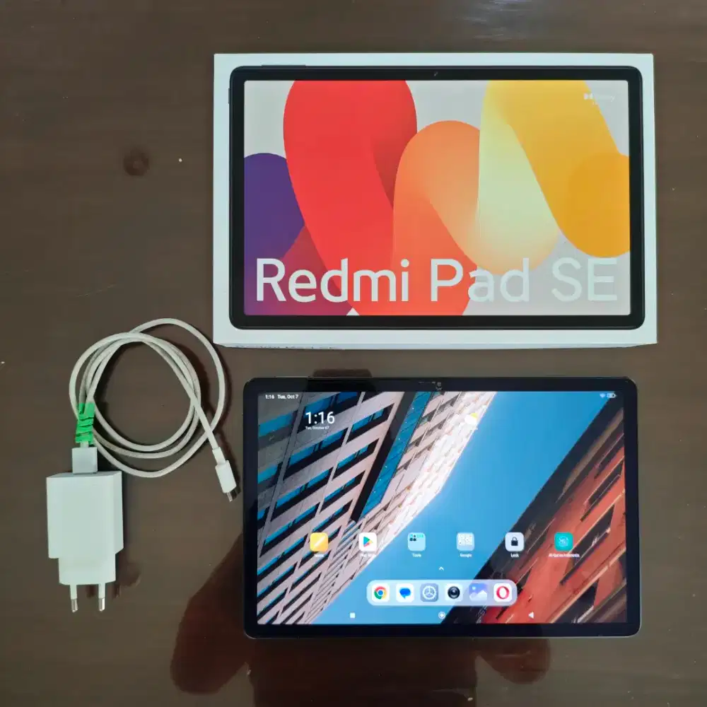 Jual Tablet Xiaomi Redmi Pad SE 4/128 Fullset Dus + Charger + Bonus