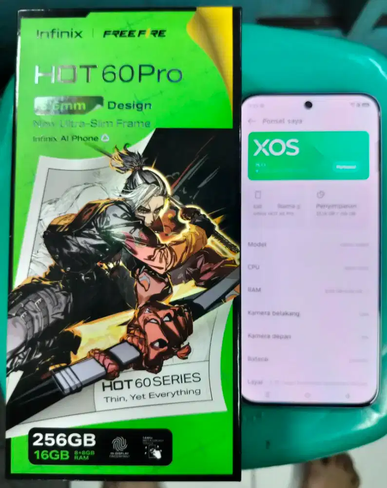 INFINIX HOT 60PRO 8+8/256Gb LIKE NEW