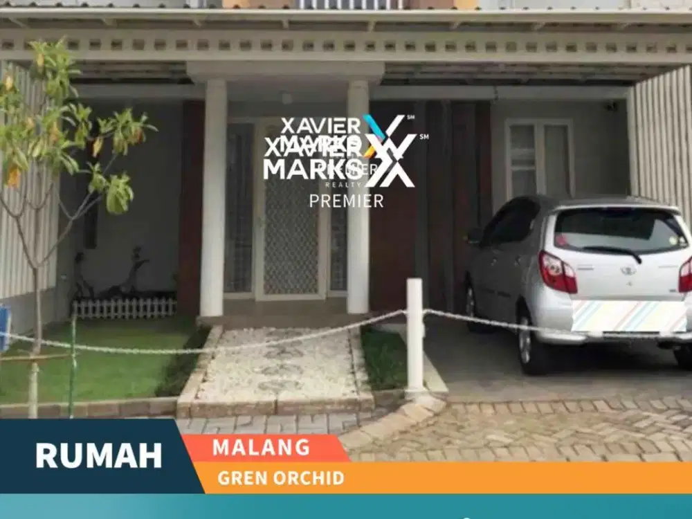 Rumah di Perumahan Elit Green Orchid Kota Malang Siap Huni Furnish
